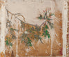 ציור ענף של ברוש - מקורי על עץ
