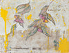 ציור של פריחת אקליפטוס - ציור מקורי על עץ. נמכר